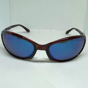 Costa Del Mar Polarized Harpoon Sunglasses HR 10 tortoise shell w/ blue lenses
